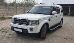 Land Rover Discovery IV 2009-2017 Barres de toit Modèle d'origine (gris) photo 3