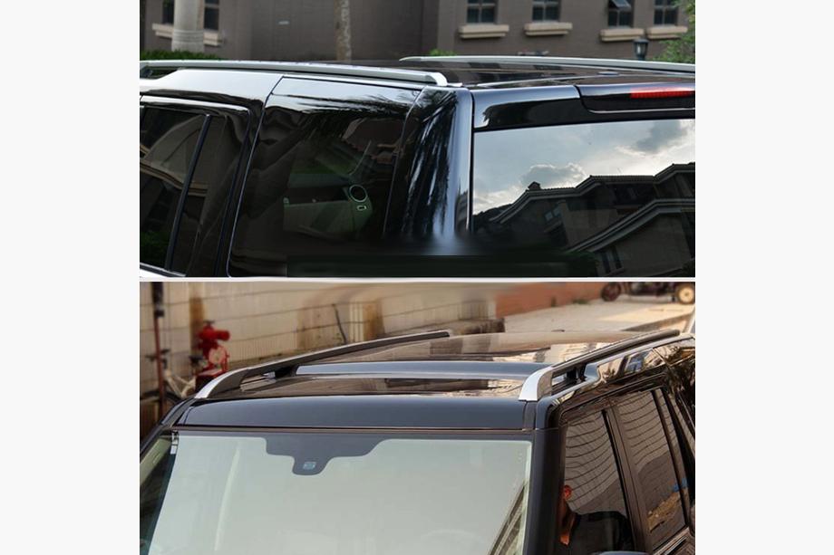 Land Rover Discovery IV 2009-2017 Barres de toit Modèle d'origine (gris) Photo 5