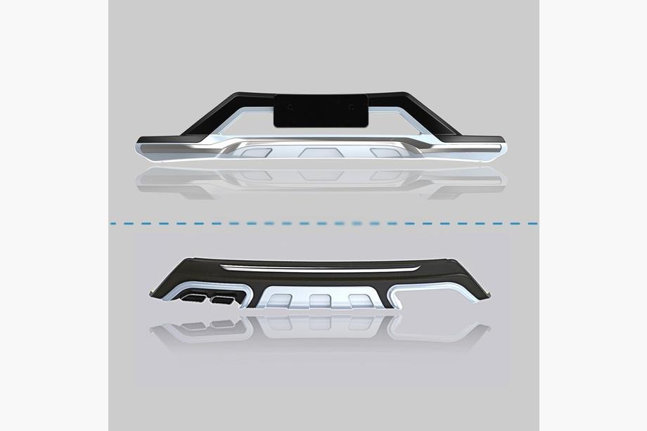 Hyundai Tucson TL 2016-2021 Caches avant et arrière 2015-2019 (2 pcs) Image