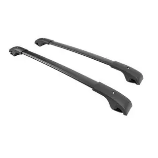 Barres de toit transversales pour rails noires OEM (aluminium) photo 4