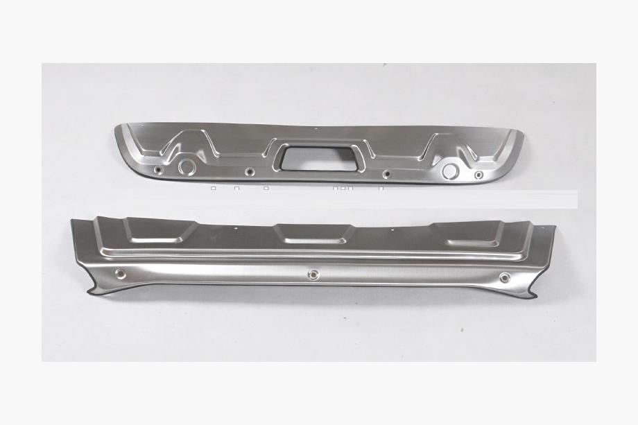 Nissan Qashqai 2014-2021 PROMO! Habillages Avant et Arrière V2 (Inox) Photo 3
