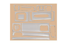 Volkswagen Golf 3 1991-2001 Caches de Tableau de Bord Aluminium photo 3