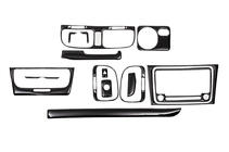 Volkswagen Golf 6 2008-2014 Cache tableau de bord (Principal) Noir photo 1