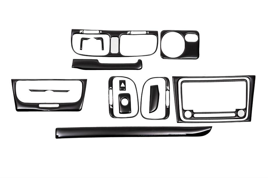 Volkswagen Golf 6 2008-2014 Cache tableau de bord (Principal) Noir Image