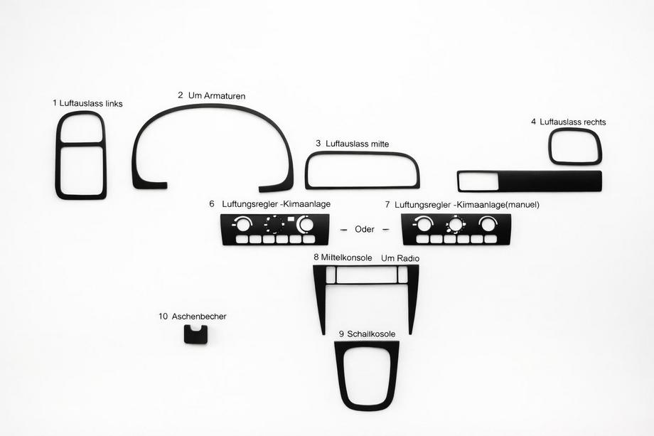 Volvo S40 1995-2004 Couvre Tableau de Bord (2000-2004) Image