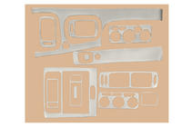 Volvo V70 1997-2000 Caches de Tableau de Bord Aluminium photo 3