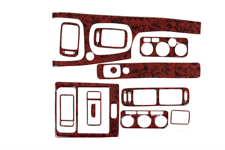 Volvo V70 1997-2000 Caches de Tableau de Bord Aluminium Image