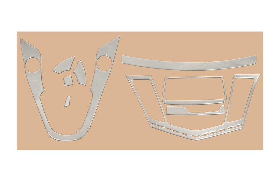 Chevrolet Cruze 2009–2015 Cache tableau de bord (Boîte manuelle) Carbone Photo 3
