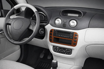Citroen C-3 2002-2009 Couvre tableau de bord (2001-2004) Bois photo 1