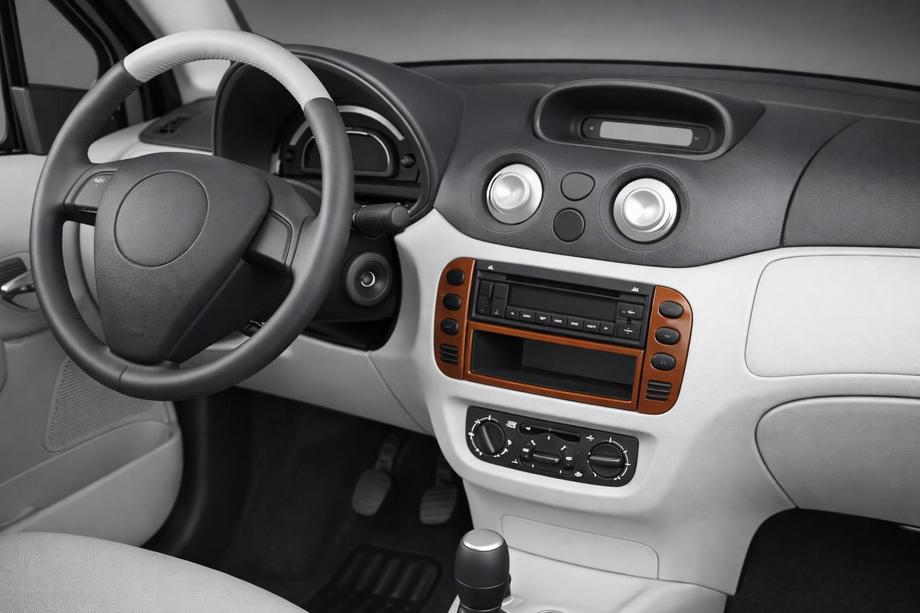 Citroen C-3 2002-2009 Couvre tableau de bord (2001-2004) Bois Image
