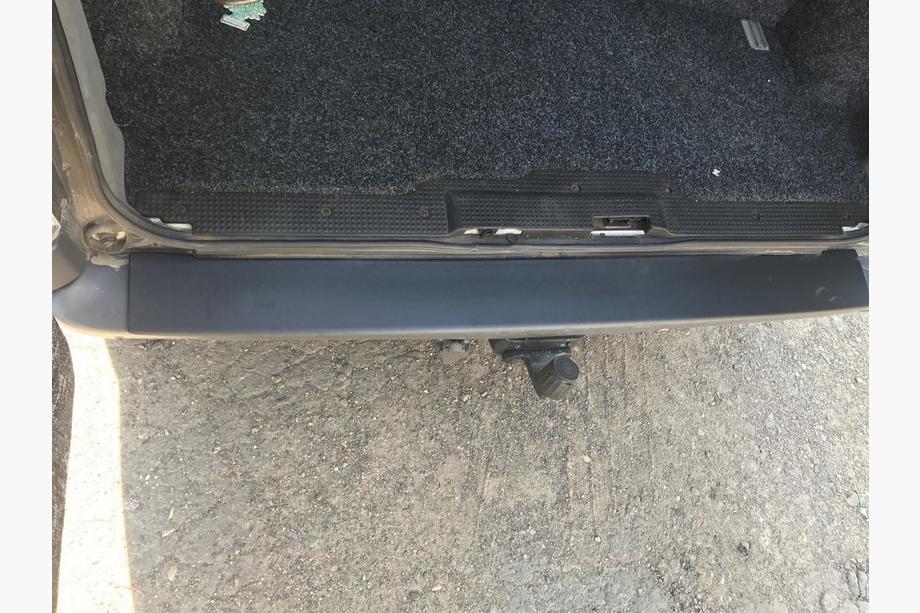 Nissan Primastar 2002-2014 Protection de pare-chocs arrière DDU (ABS) Photo 5