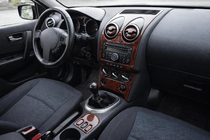 Nissan Qashqai 2007-2010 Caches de Tableau de Bord Aluminium photo 1