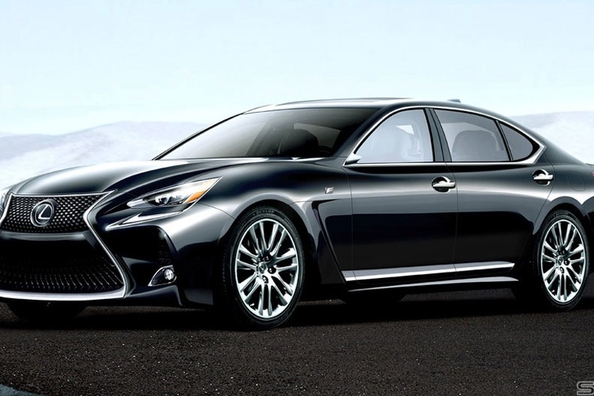 Lexus présentera le plus puissant de la berline LS