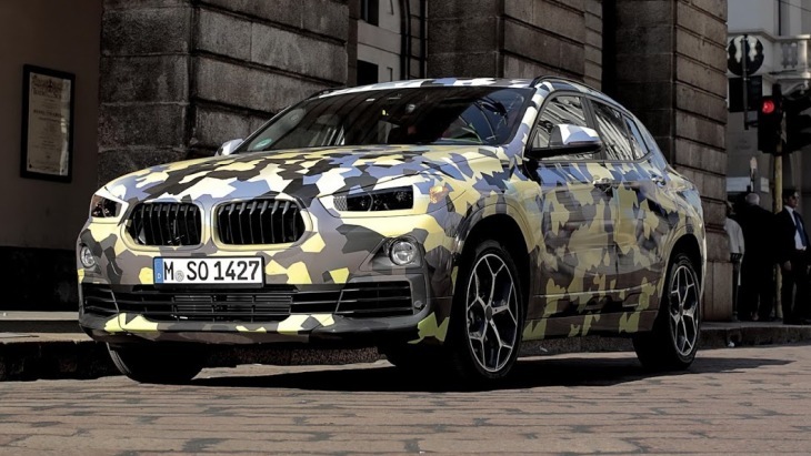 Milan a montré un nouveau cross-coupé BMW X2