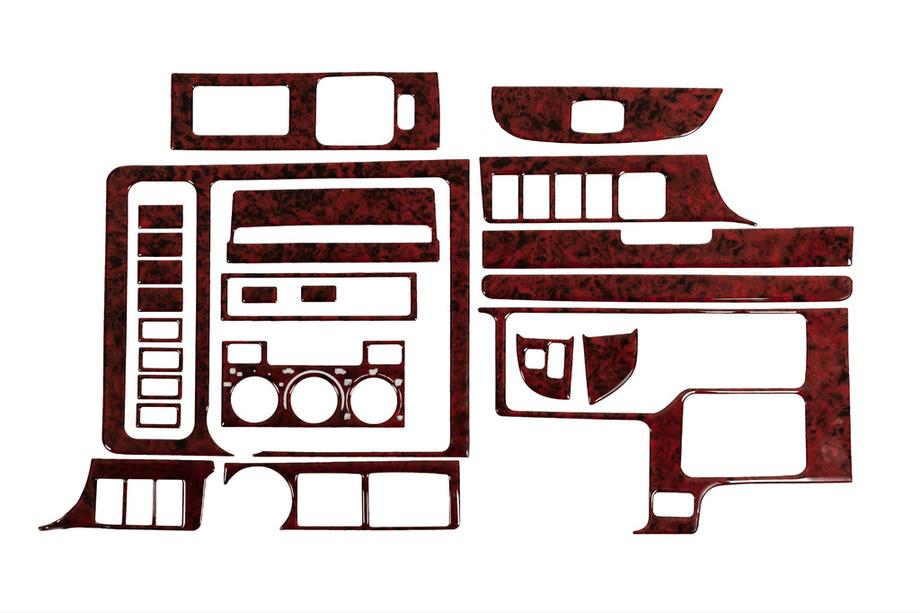 Toyota Land Cruiser 90 Prado 1996-2002 Caches de Tableau de Bord Image