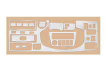 Toyota Rav 4 1996-2001 Caches de Tableau de Bord Aluminium photo 3