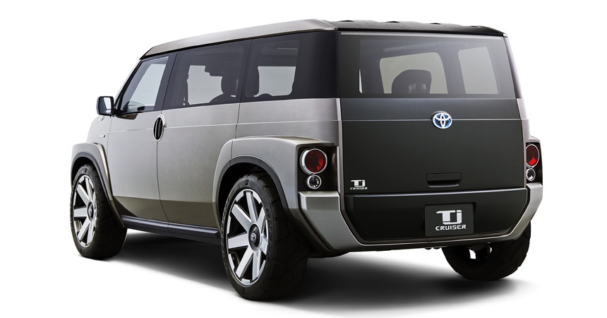 Toyota a présenté un mélange de suv et de fourgon