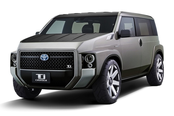 Toyota a présenté un mélange de suv et de fourgon