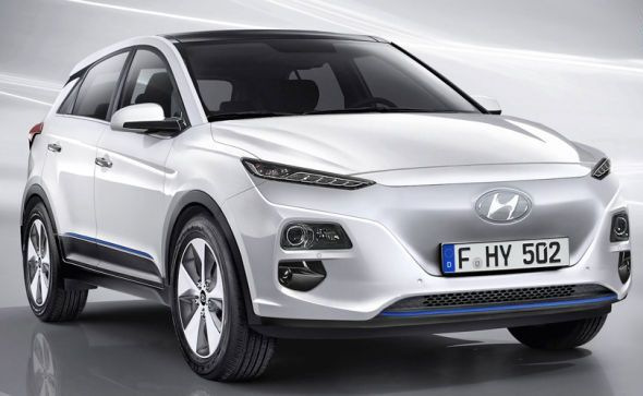 Hyundai présentera une version électrique de coupure de Kona