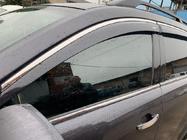 Chevrolet Captiva 2006-2019 Déflecteurs de vitres avec moulure chromée (4 pcs, Niken) photo 2