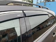 Chevrolet Captiva 2006-2019 Déflecteurs de vitres avec moulure chromée (4 pcs, Niken) photo 3