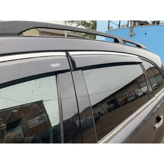 Déflecteurs de vitres avec moulure chromée (4 pcs, Niken) Chevrolet Captiva 2006-2019 photo 3