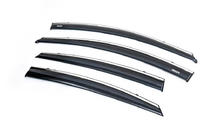 Hyundai Accent 2011-2017 Déflecteurs de Vitres avec Moulure Chromée SD (4 pcs, Niken) photo 5