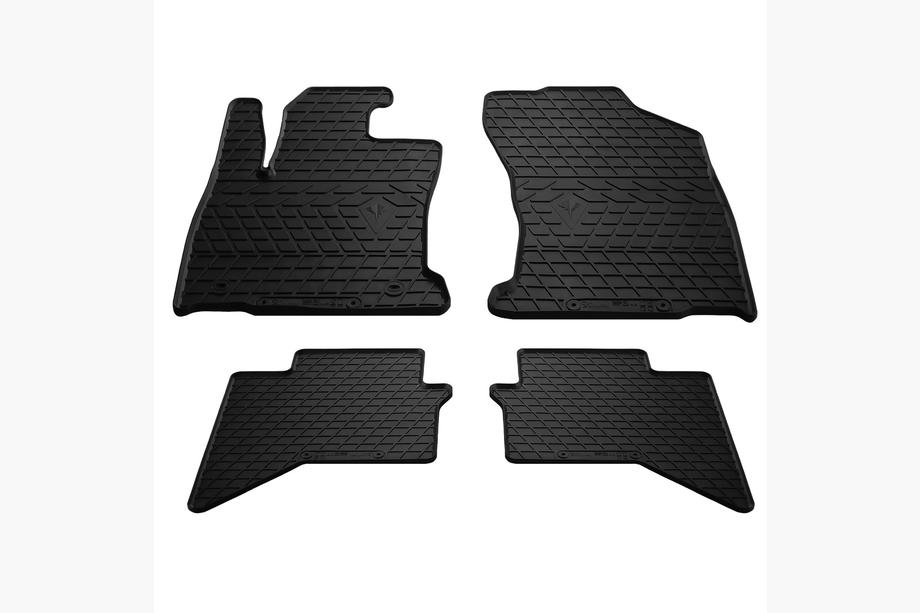 Toyota Hilux 2015- Tapis en caoutchouc (4 pcs, Stingray Premium) Image