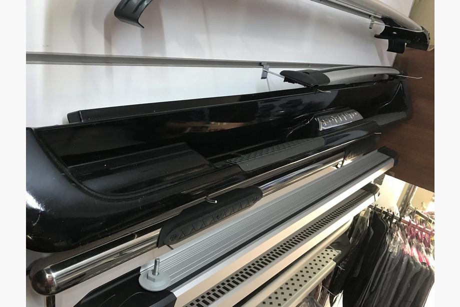 Kia Sorento I BL 2002-2009 Marchepieds Latéraux en Plastique S013, gris, 2007-2010 Photo 3