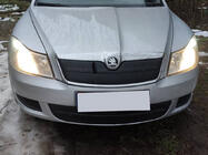 Skoda Octavia II A5 2010-2013 Cache calandre hiver (supérieur) photo 1