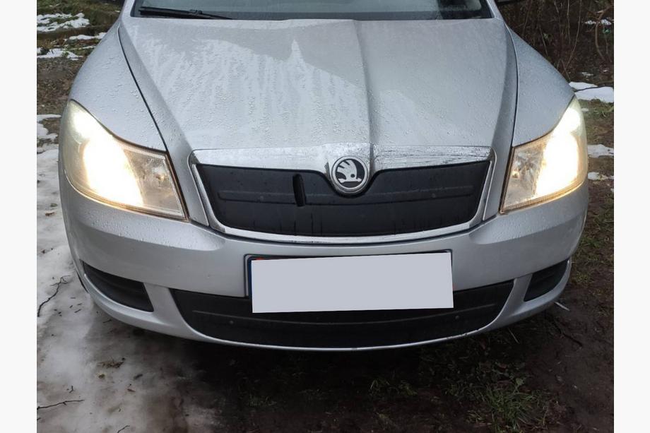 Skoda Octavia II A5 2010-2013 Cache calandre hiver (supérieur) Image