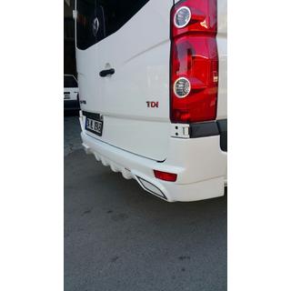 Cache pare-chocs arrière V2 (apprêté pour peinture) Mercedes Sprinter W906 2006–2018 photo 4