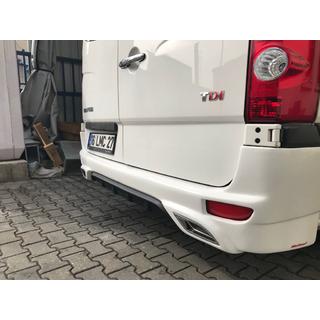 Cache pare-chocs arrière V2 (apprêté pour peinture) Volkswagen Crafter 2006-2016 photo 2