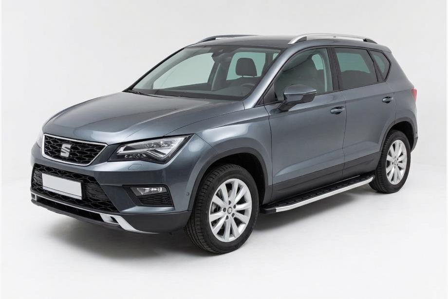 Seat Ateca 2016- Marchepieds latéraux Fullmond (2 pcs, aluminium) Image