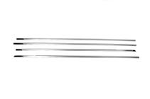 Skoda Superb 2001-2009 Encadrement de vitres inox (4 pcs) photo 3