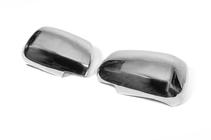 Toyota Hilux 2006-2015 Couvre-Rétroviseurs (2 pcs, Acier Inoxydable) Carmos - Acier Inoxydable Turc photo 3