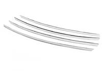 Volkswagen Amarok 2010-2022 Couvre-calandre chromés 2010-2016 (bandes fines, 4 pcs, inox) Carmos - Acier Inoxydable Turc photo 4