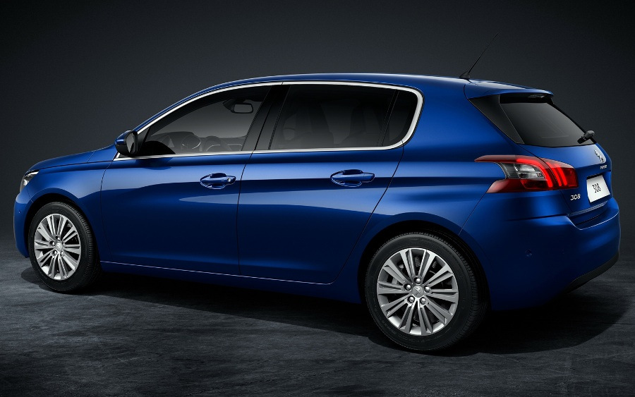 La berline Peugeot 308 de la deuxième génération