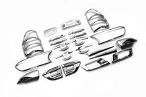Ford Ranger 2011–2022 Kit de garnitures 2015+ (Chrome ABS) photo 3