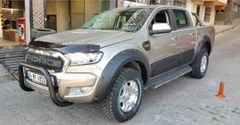 Ford Ranger 2011–2022 Moulures de porte OmsaLine (4 pcs, ABS) photo 4