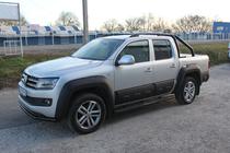 Volkswagen Amarok 2010-2022 Moulures de porte OmsaLine (6 pcs, ABS) photo 6