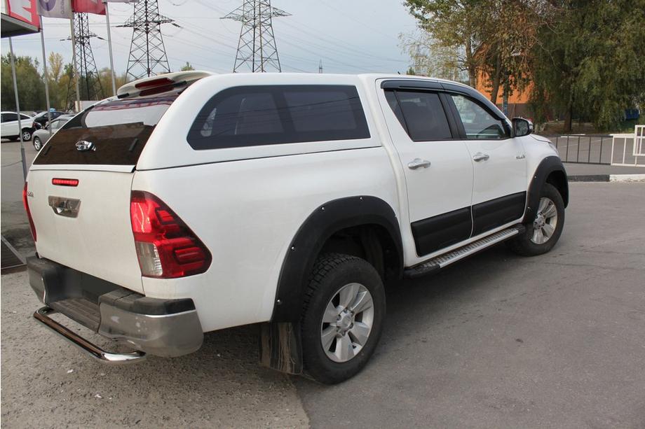 Toyota Hilux 2015- Extensions d'ailes (2015-2020, ABS, à boulonner) Photo 9
