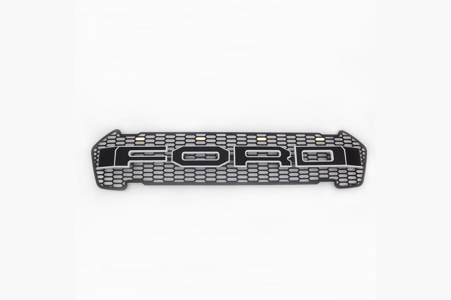 Ford Ranger 2011–2022 Calandre Avant avec LED V2 Orange Photo 6