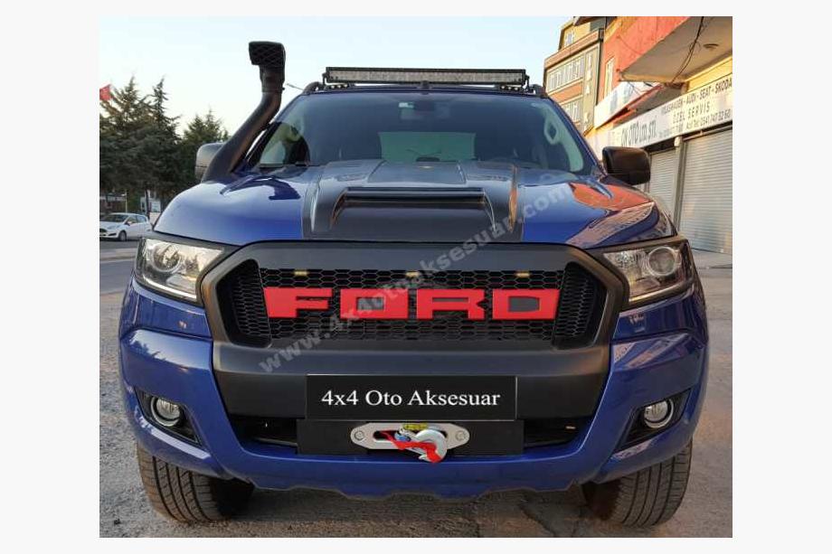 Ford Ranger 2011–2022 Calandre Avant avec LED V2 Orange Photo 3