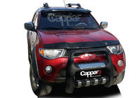 Mitsubishi L200 2006-2015 Pare-soleil de pare-brise (noir, sur cadre) photo 6