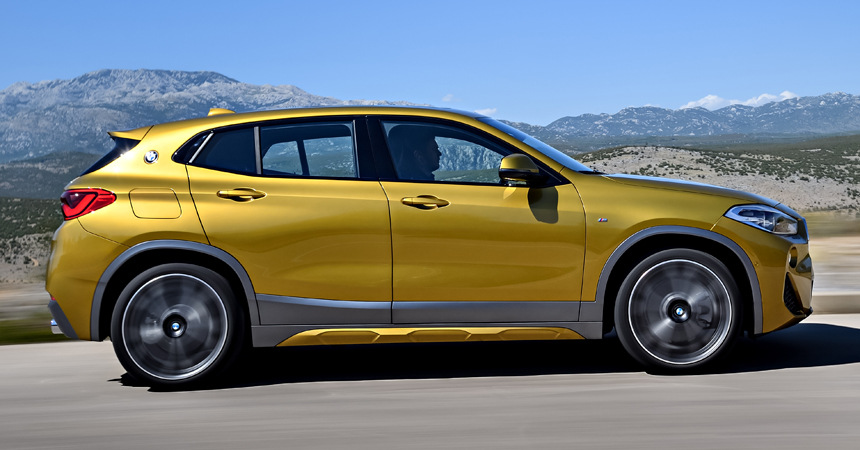 Découvrez le nouveau crossover urbain de la BMW X2