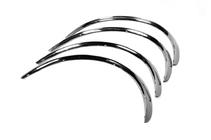 Audi A4 B6 2000-2004 Extensions d'ailes (4 pcs, inox) photo 3