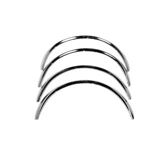 Extensions d'ailes (4 pcs, inox) Audi A4 B6 2000-2004 photo 2