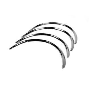 Extensions d'ailes (4 pcs, inox) Audi A4 B6 2000-2004 photo 3