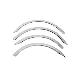 Extensions d'ailes (4 pcs, inox) BMW 5 Series E60/E61 2003-2010 photo 2